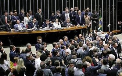 03/08/2017 – Rejeição de denúncia recebeu apoio de deputados pró-impeachment.